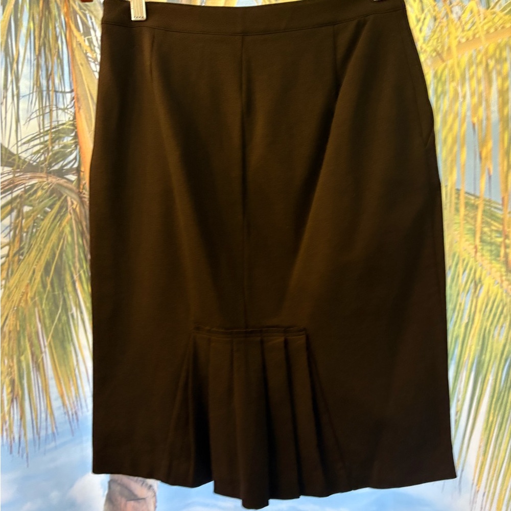 J. Crew Black Pencil Skirt